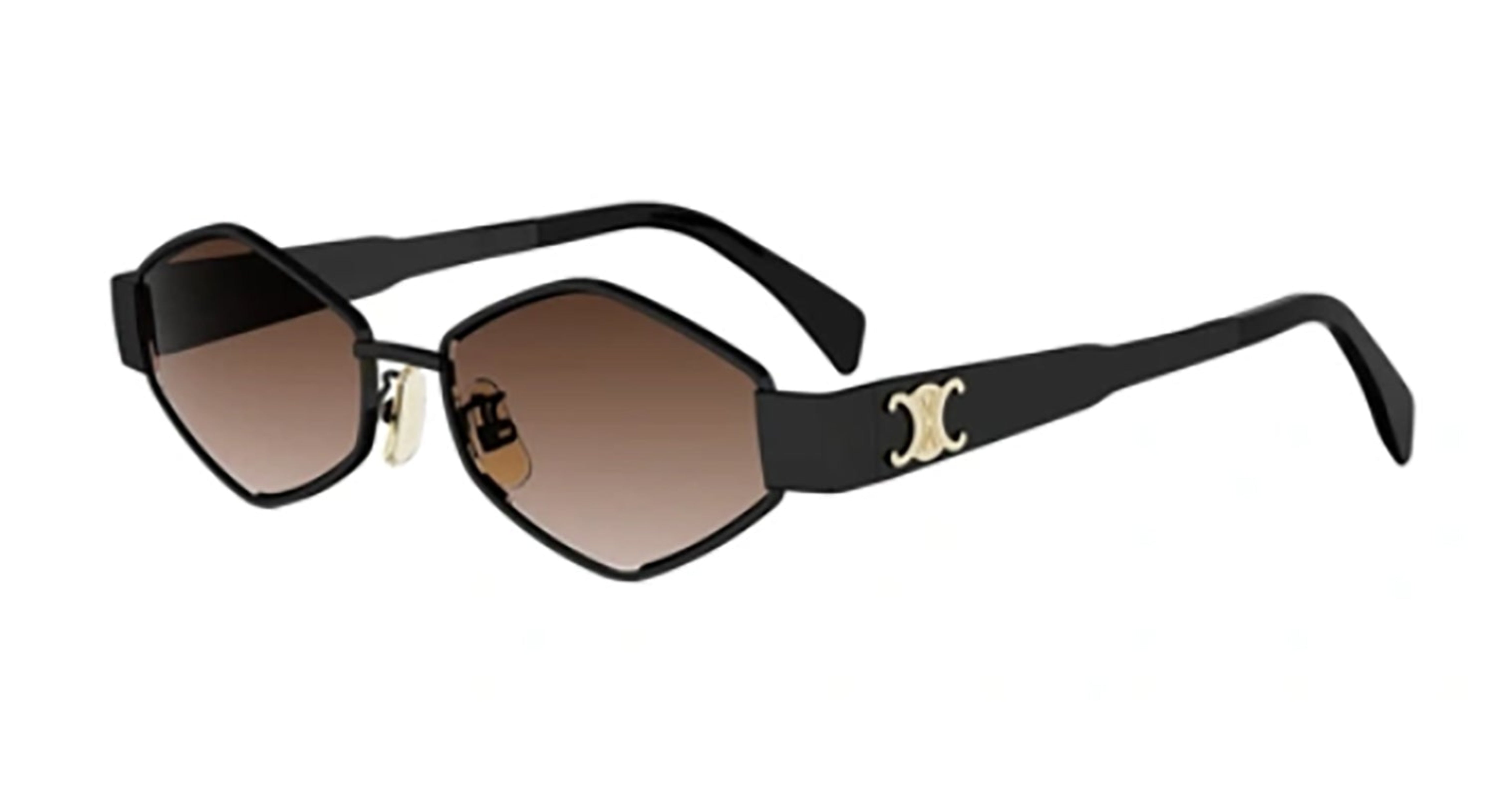 CELINE CL40254U 01F BLK/BROWN