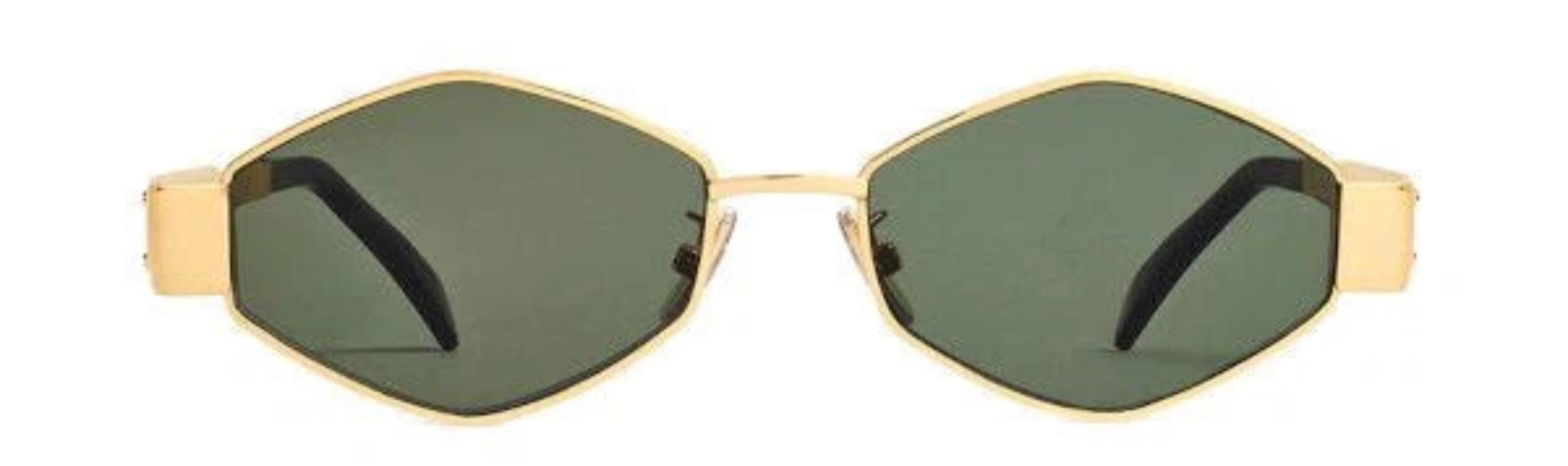 CELINE CL40254U 30N R GOLD/ GREEN