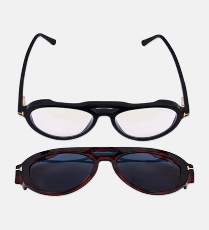 TOM FORD TF 5760 B 001 CLIP ON
