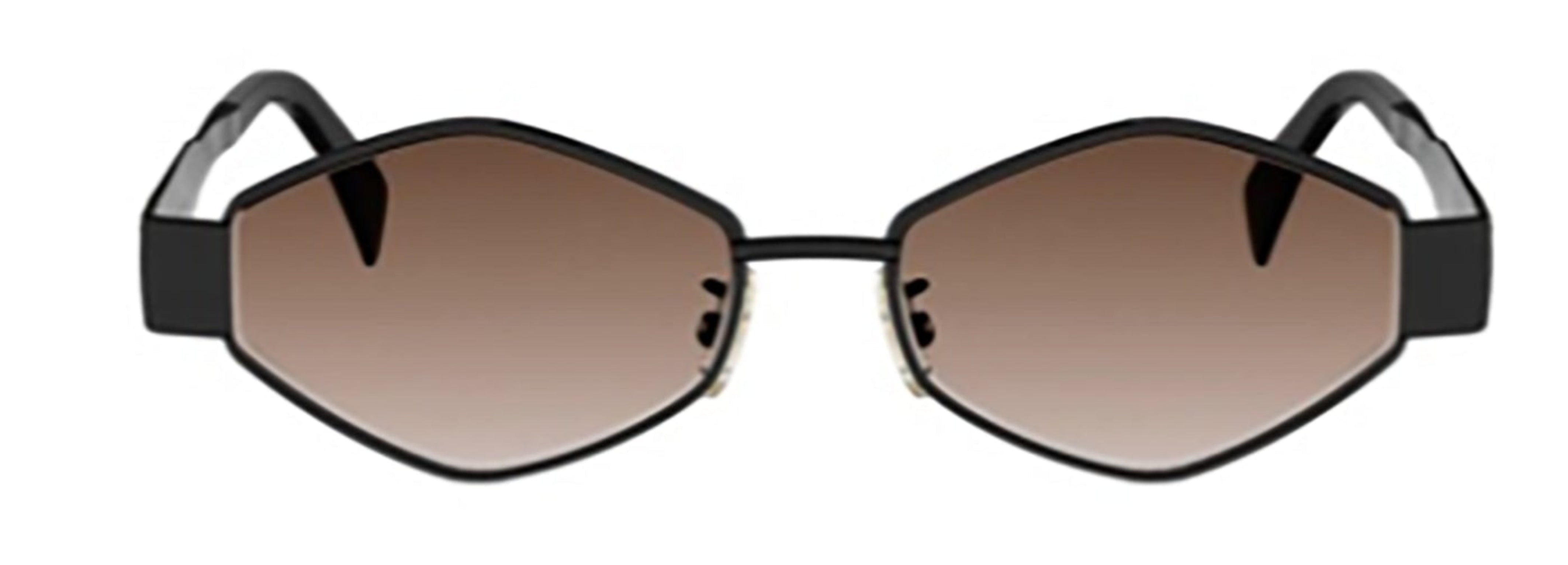 CELINE CL40254U 01F BLK/BROWN
