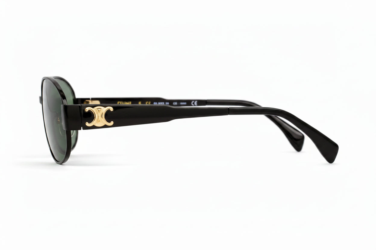 CELINE CL40254U 30N R GOLD/ GREEN